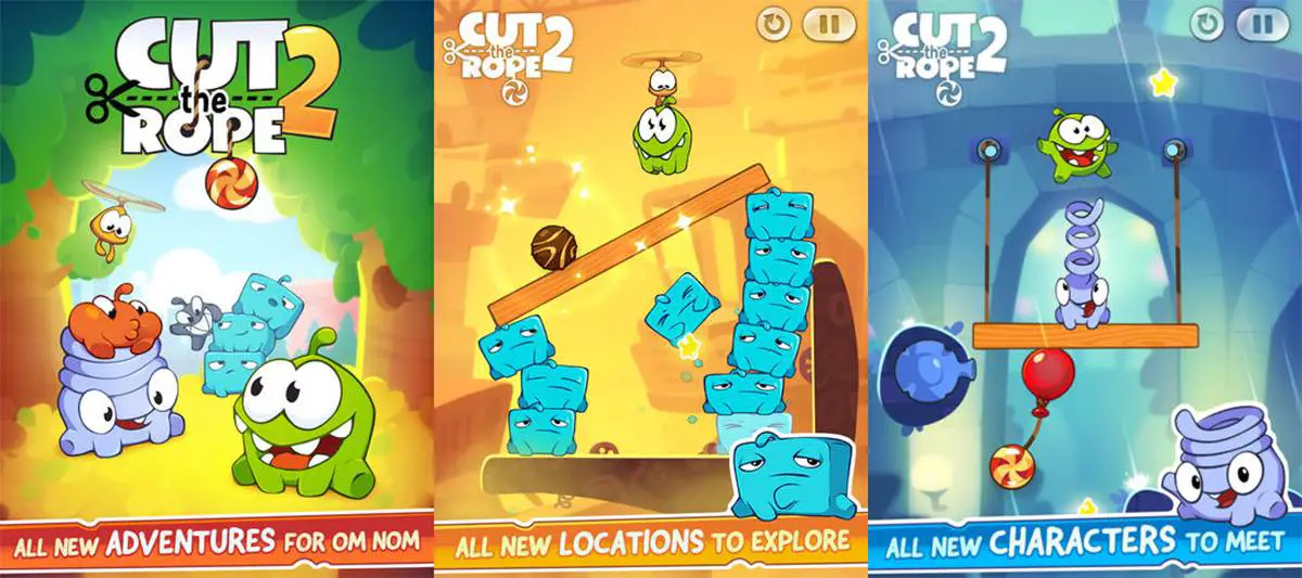 cut the rope 2 game review